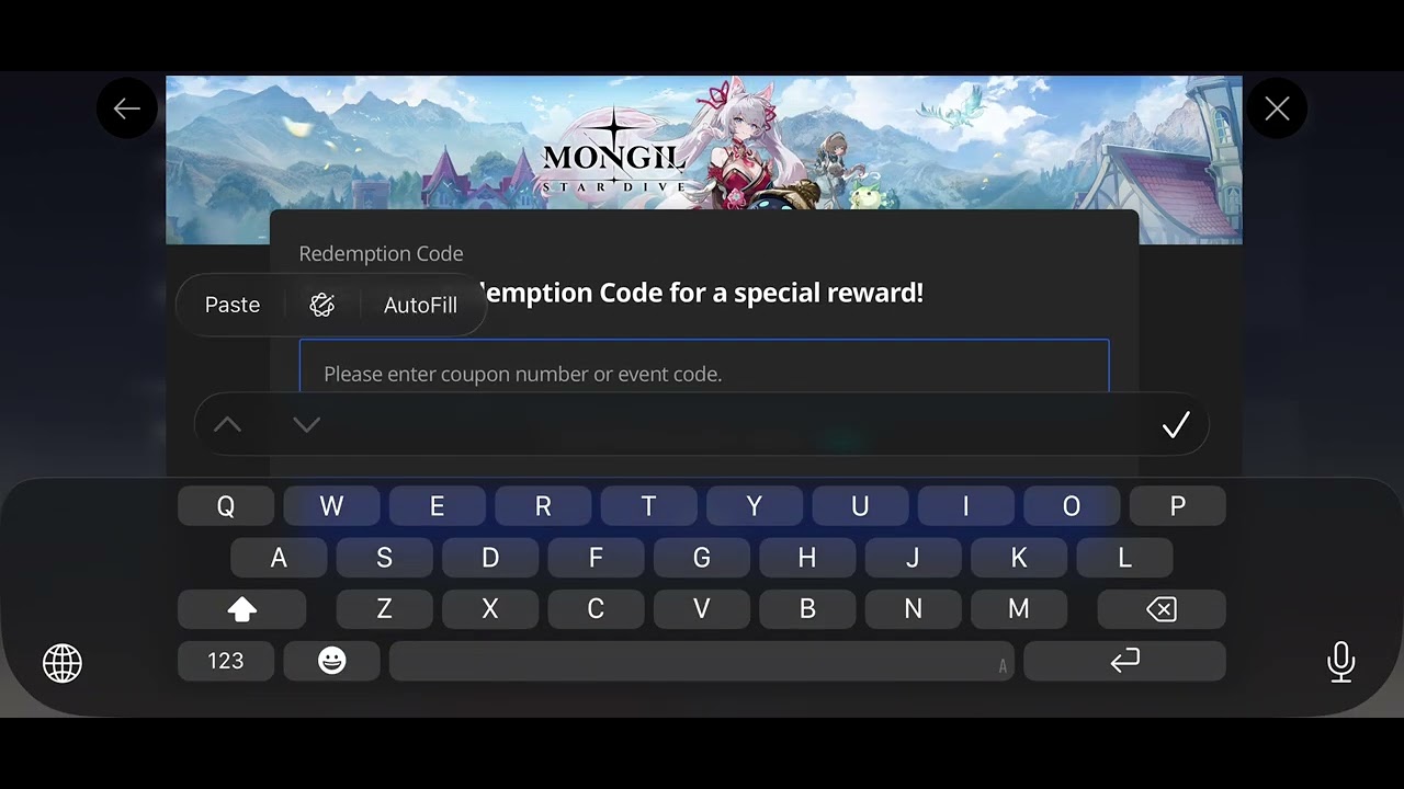 IOS users, This is how u redeem your codes for Mongil Star Dive! Special Thanks to Game8! 