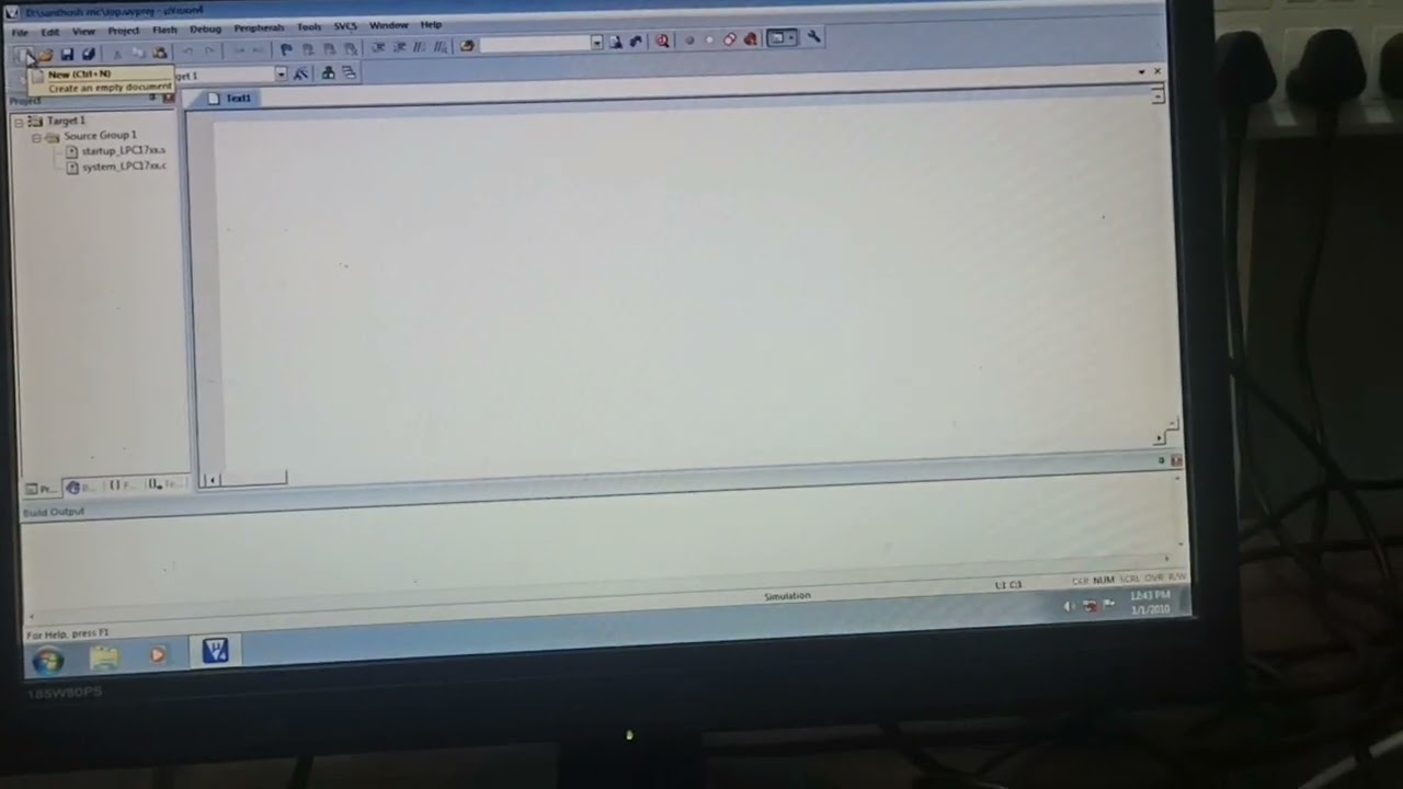 procedure to use arm cortex m3 evaluation board in arm-lab.