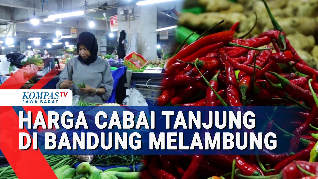 Harga Cabai Tanjung di Bandung Tembus Rp80 Ribu/Kg