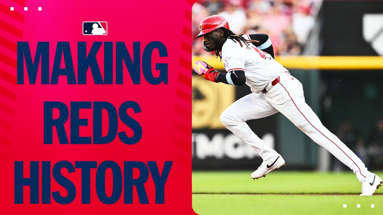 Elly De La Cruz makes Cincinnati Reds history with stolen bases No. 44 and 45 ⚡