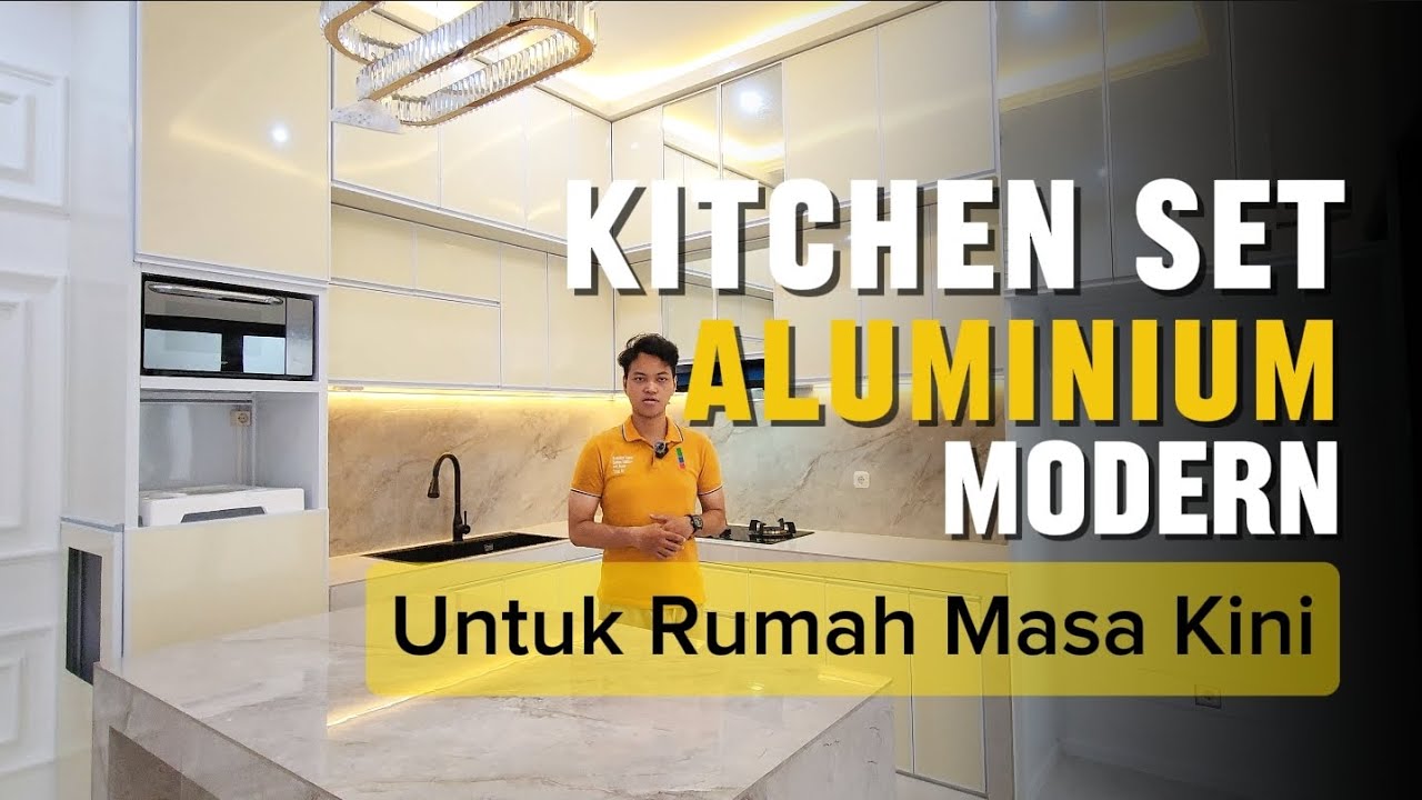 KITCHEN SET ALUMUNIUM MODERN MASA KINI