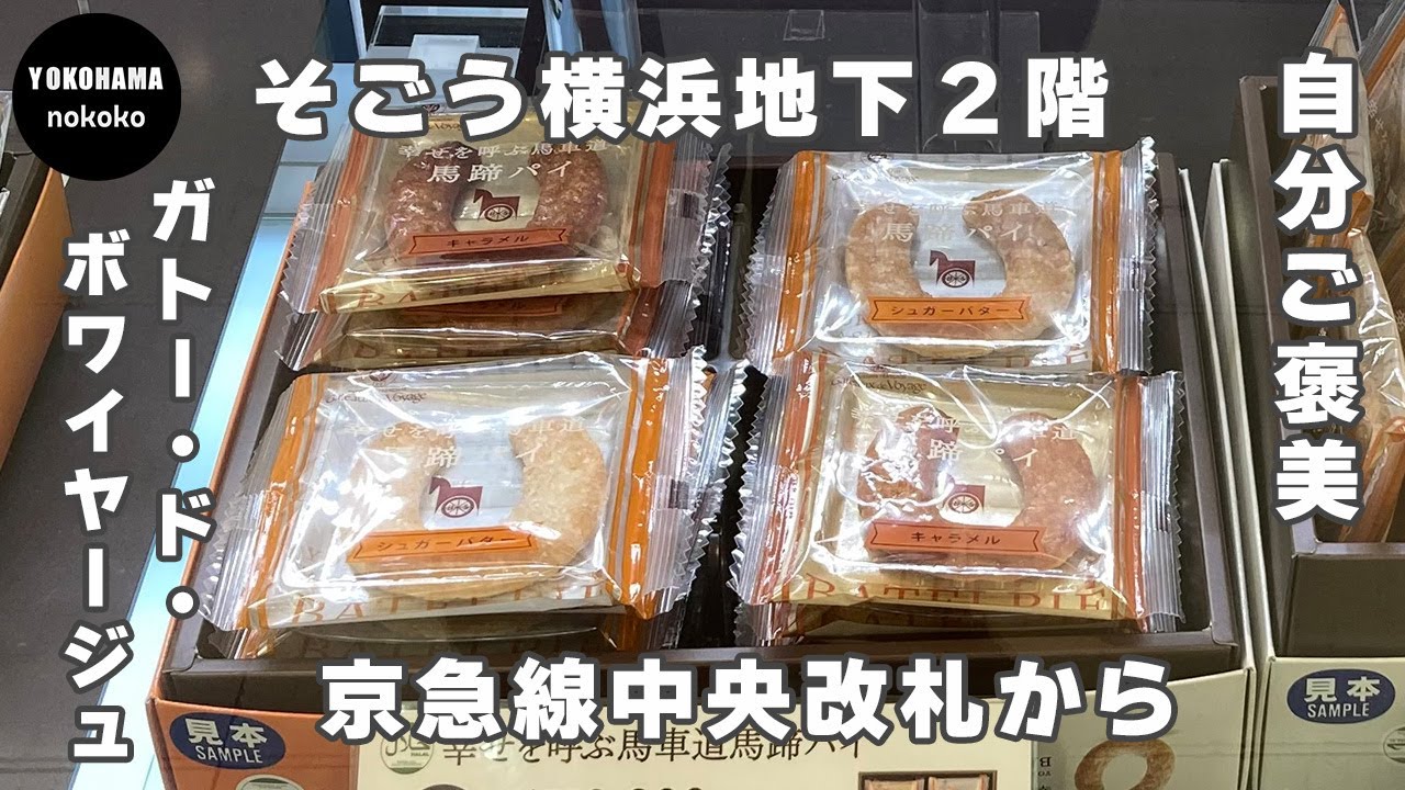 自分ご褒美！横浜土産といえばの答えのひとつ【そごう横浜　ガトードボワイヤージュ】YOKOHAMA nokoko