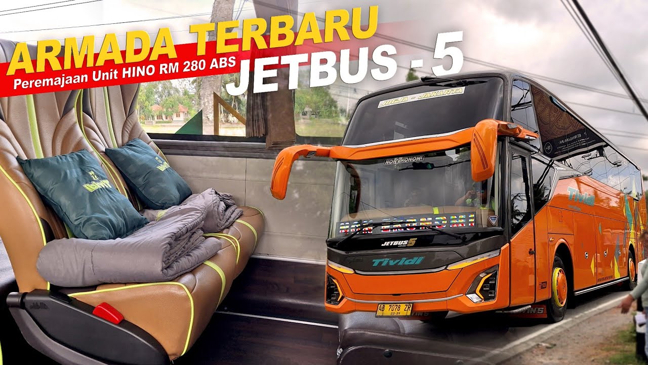 UNIT GOLD CLASS TERBARU, BAGAIMANA DENGAN SERVICE NYA🔥 Trip Tividi Gold Class Purworejo - Jakarta