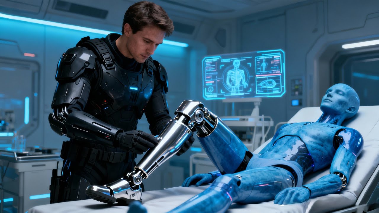 No Leg No Hope—Then the Human Medic Forged Living Steel and Sparked Revolt Sci-Fi | HFY