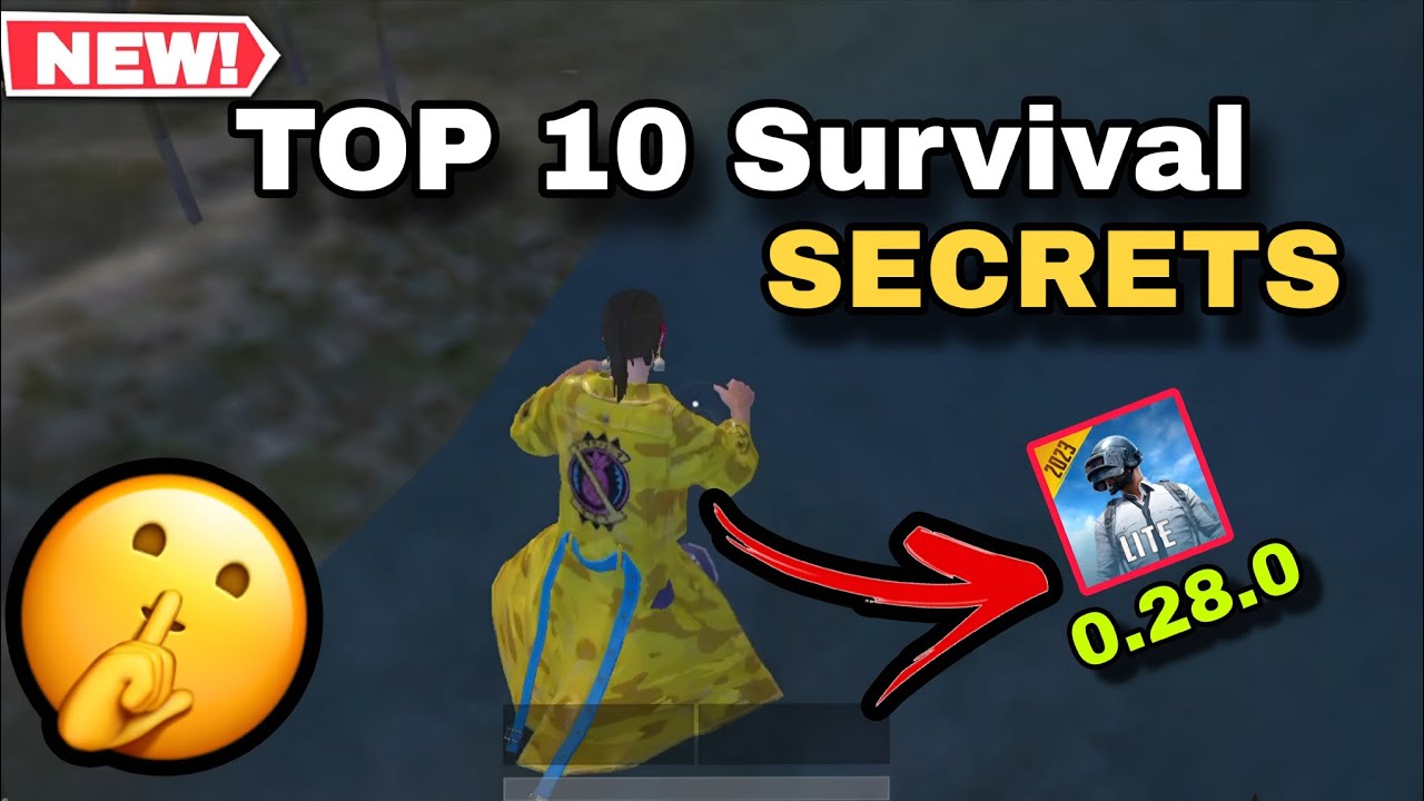 PUBG Lite TOP 10 Survival Tricks | Hacker Lobby Me Kaise Bache | Jadugar Lobby Tips | Comeback 2026