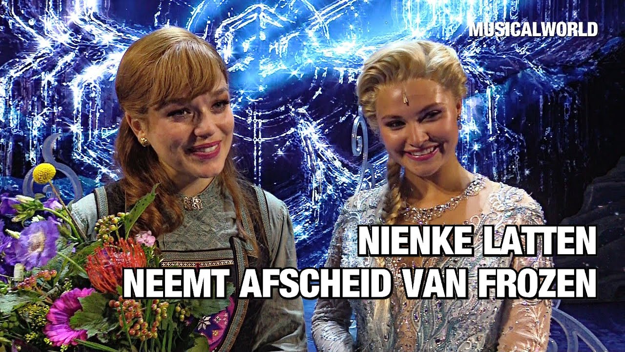 Nienke Latten neemt afscheid van Frozen