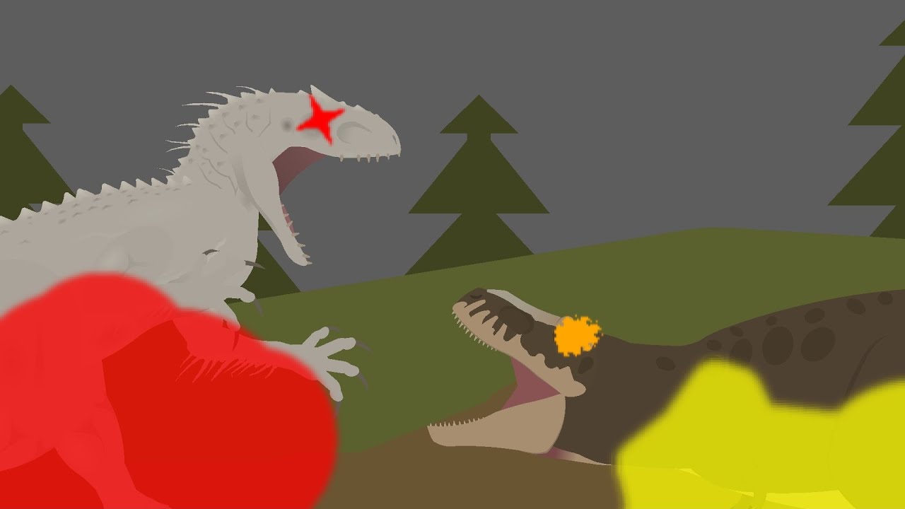 prehistoric planet rex vs indominus rex