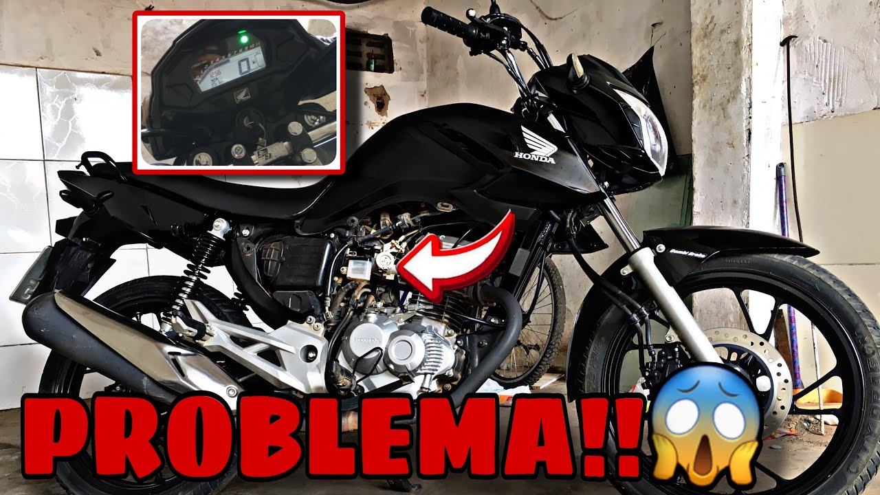 Fan 160 2024 acelerando sozinha 😳!!