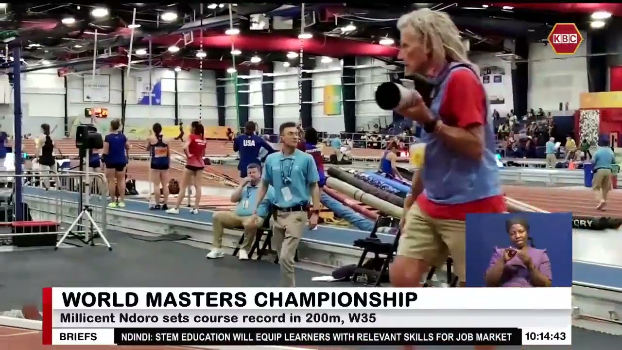 World Masters Athletics I Millicent Ndoro registers record in 200m dash W35