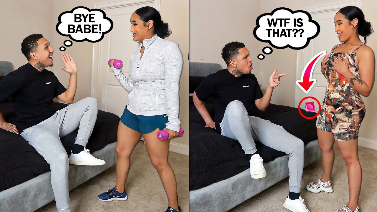 Coming HOME From The GYM FULLY DRESSED PRANK! *GONE WRONG*
