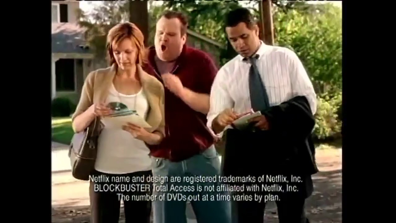 Blockbuster Total Access Vs. Netflix Commercial (2007)