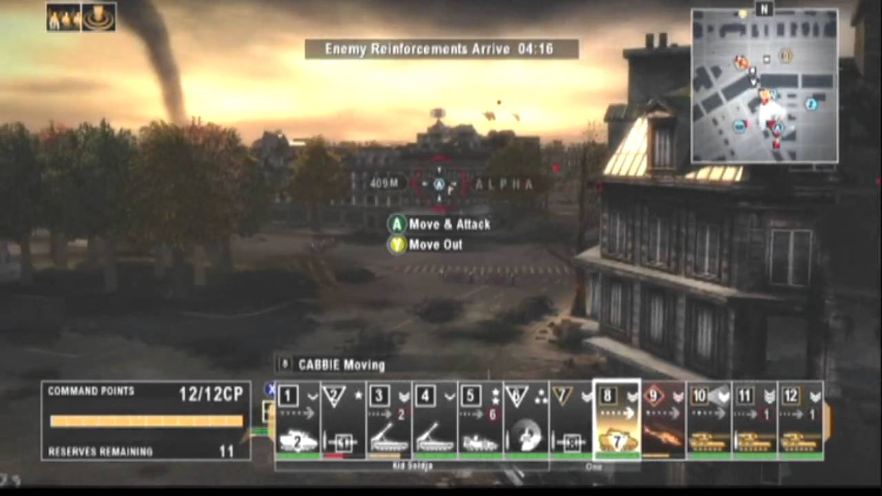 Tom Clancy's Endwar Tips: Paris Siege Attacking Strategy