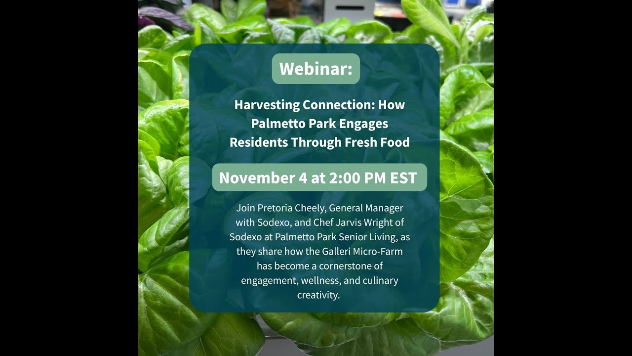 Harvesting Connection: How Palmetto Park Engages Residents Through Fresh Food