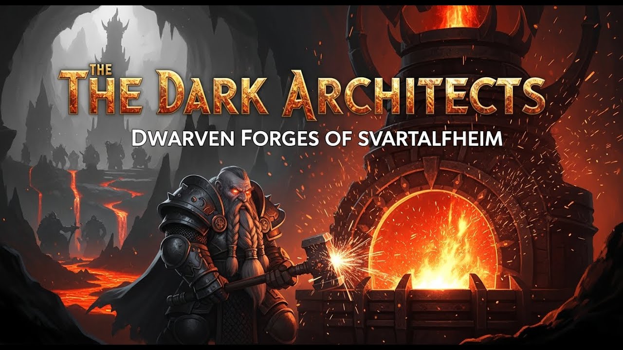 The Dark Architects: Why the Gods Feared the Dwarven Forges of Svartalfheim