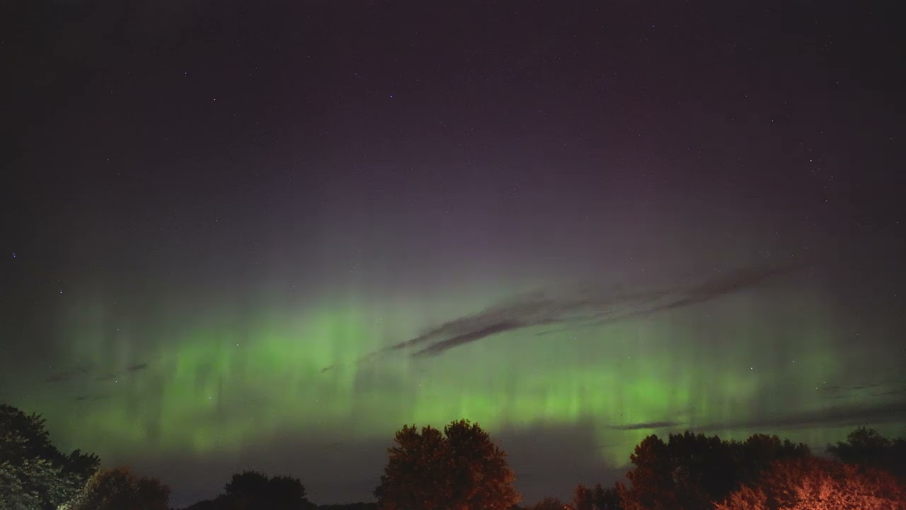 Northern Lights Southern Wisconsin 2024-8-12