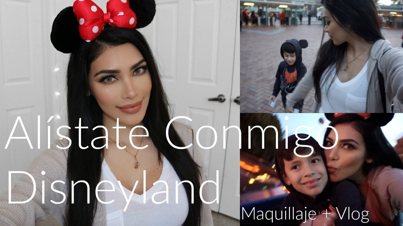 Alístate conmigo para Disneylandia + Vlog