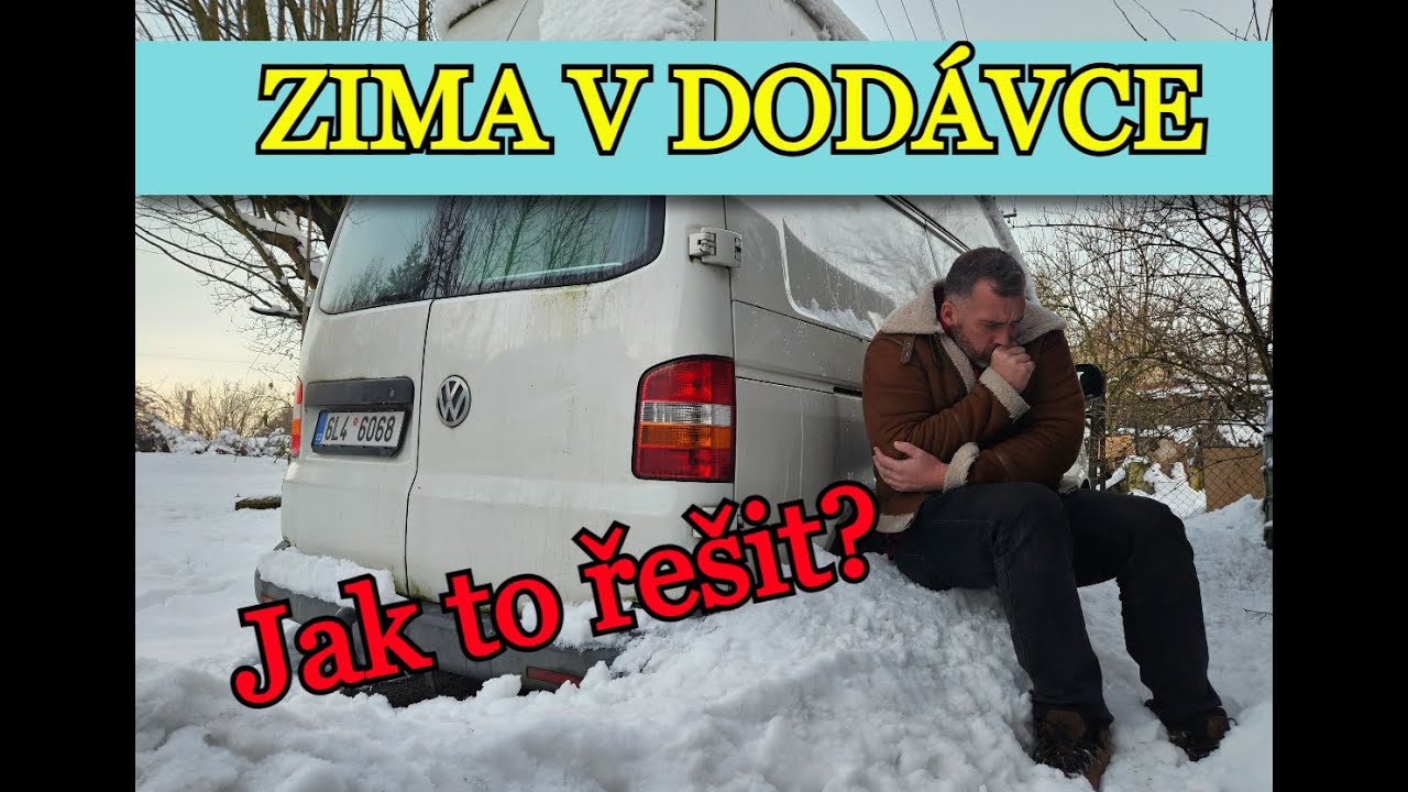 ZIMA V DODÁVCE | Jak řešit teplo v obytné dodávce? Tři způsoby, které používám na cestách