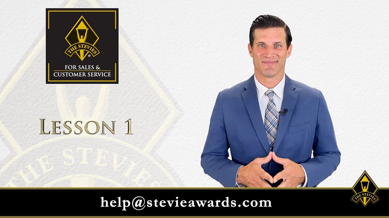 Lesson 1: Reasons to Enter the 2022 Stevie&reg; Awards for Sales & Customer Service
