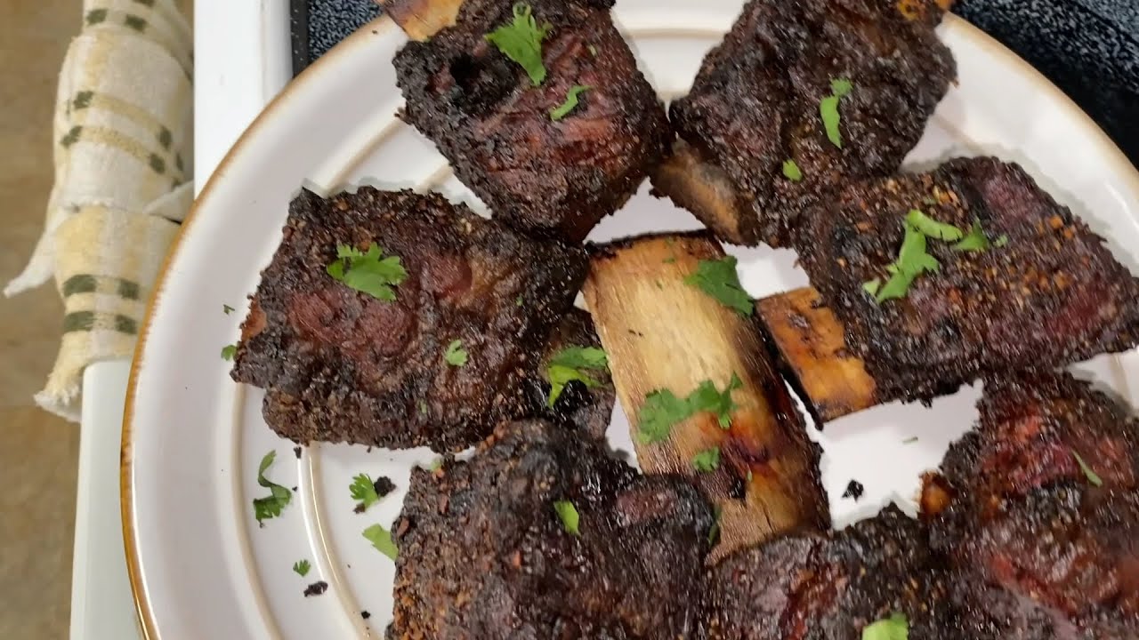 SMOKED BEEF SHORT RIBS Camp Chef DLX