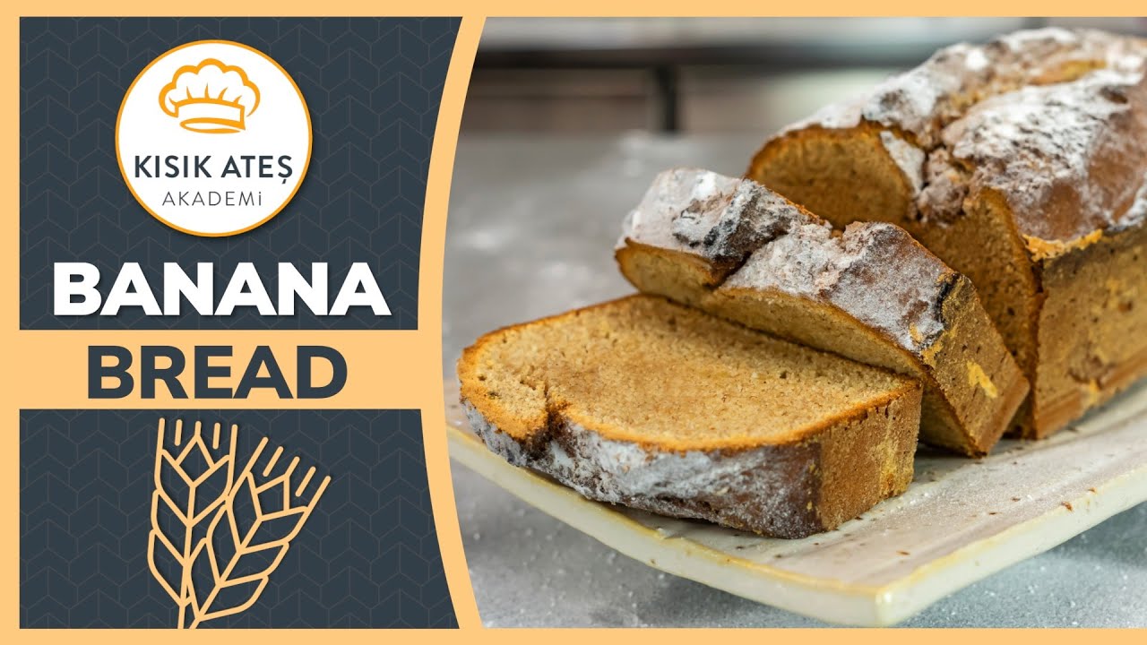 Banana Bread Tarifi #bananabread #kısıkateşakademitarifleri #kısıkateşakademitv #işbirliği