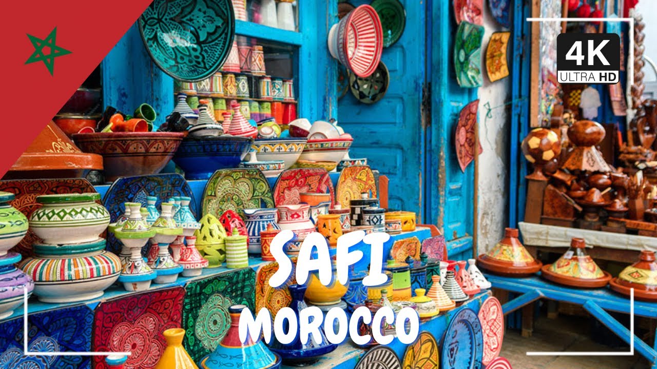 WALKING TOUR IN SAFI CITY | 2025 | EXPLORE MOROCCO | VIDEO WALK ULTRA HD - 4K - TRAVEL 4K 🇲🇦