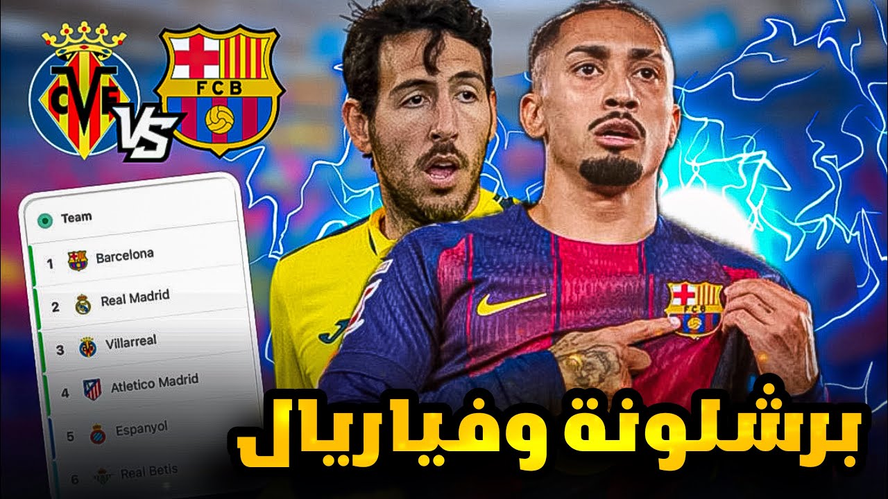  🚨 برشلونة وفياريال | ما وراء قمة الجولة ال١٧ في الليجا 🔥