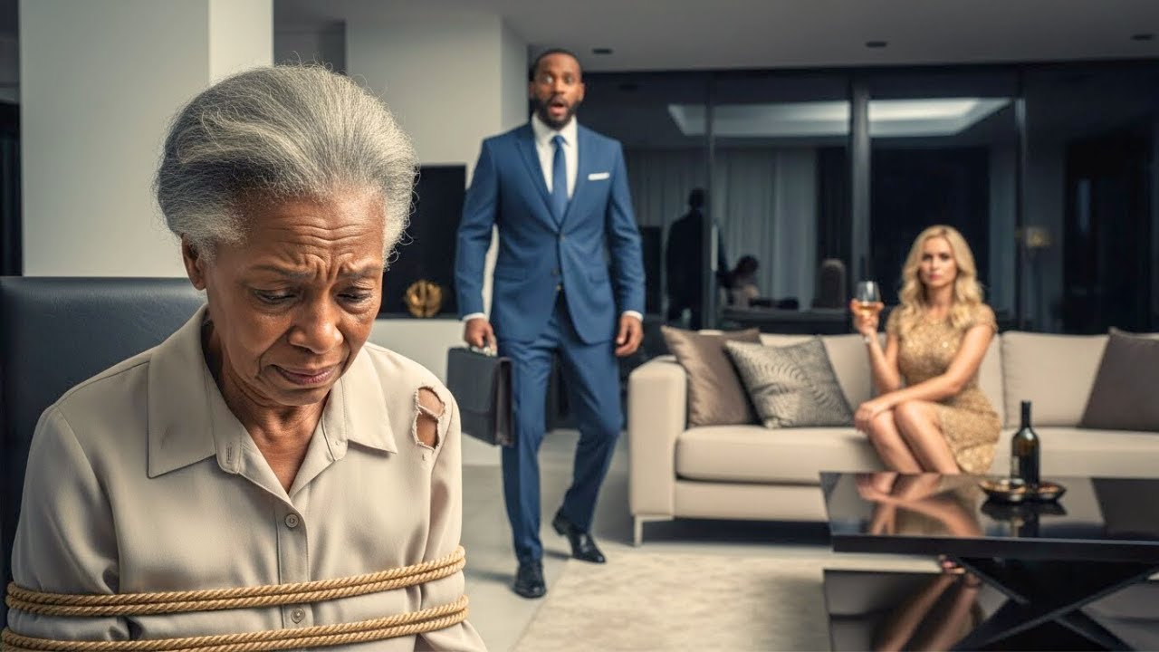 Billionaire Comes Home Early - Shocked To Discover What His Wife Did To His Black Foster Mother.