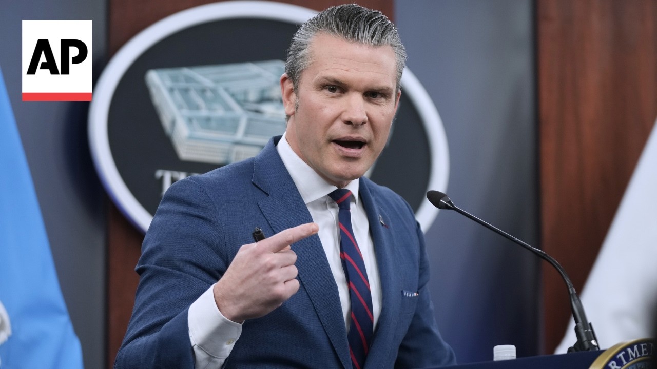'Trump has all the latitude in the world,' Pete Hegseth says on Iran war