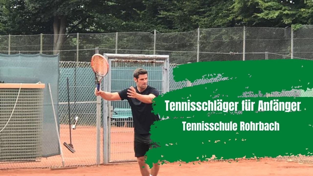 Tennisschläger für Anfänger - Erwachsenen Edition
