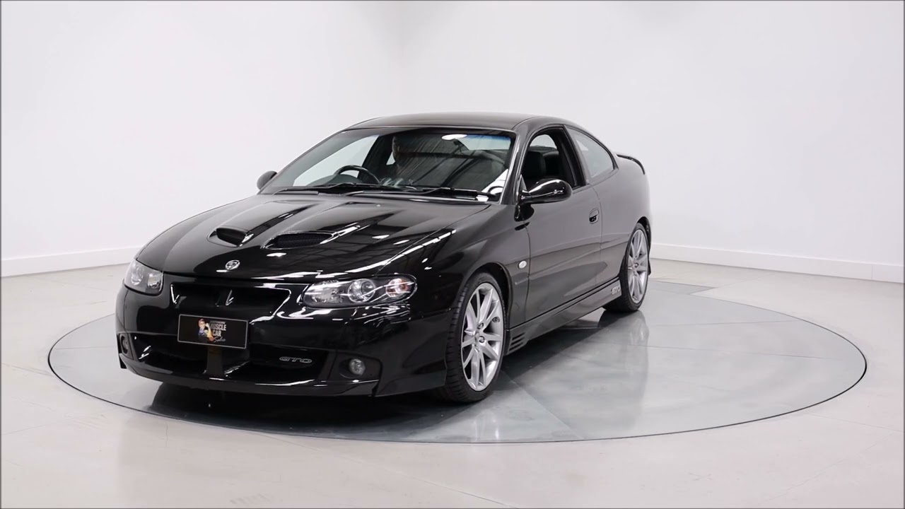 For Sale - 2005 HSV VZ Coupe GTO Build No 453 - Phantom Black