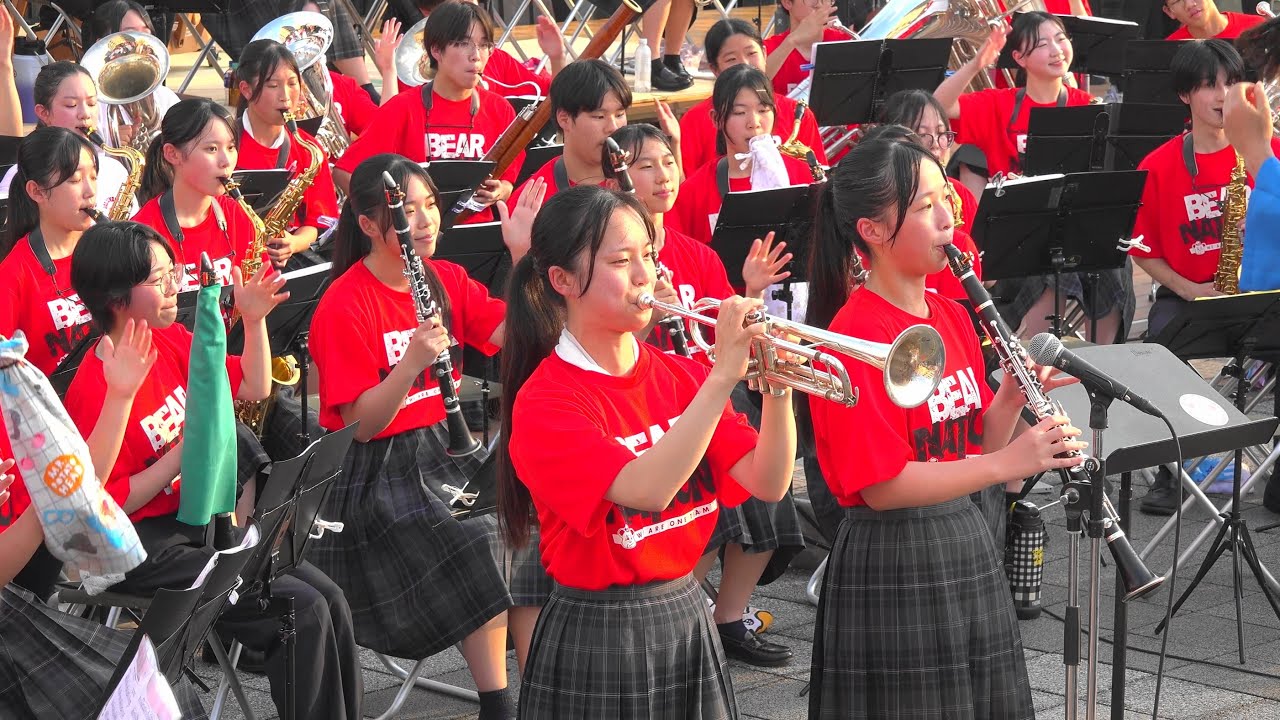 箕面自由学園高等学校吹奏楽部GOLDEN BEARS brass / 箕面桜井サマーフェスティバル