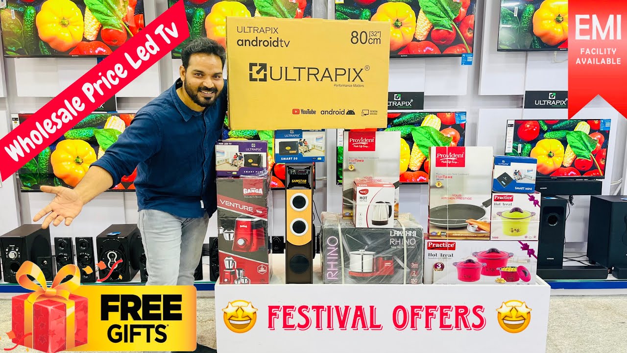 “Big Festival Discounts on Ultrapix LED TVs | Visit NZ Enterprises in Bangalore”