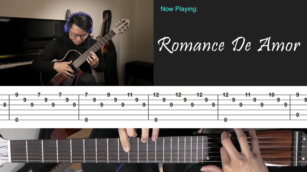 Romance De Amor + Guitar Tab