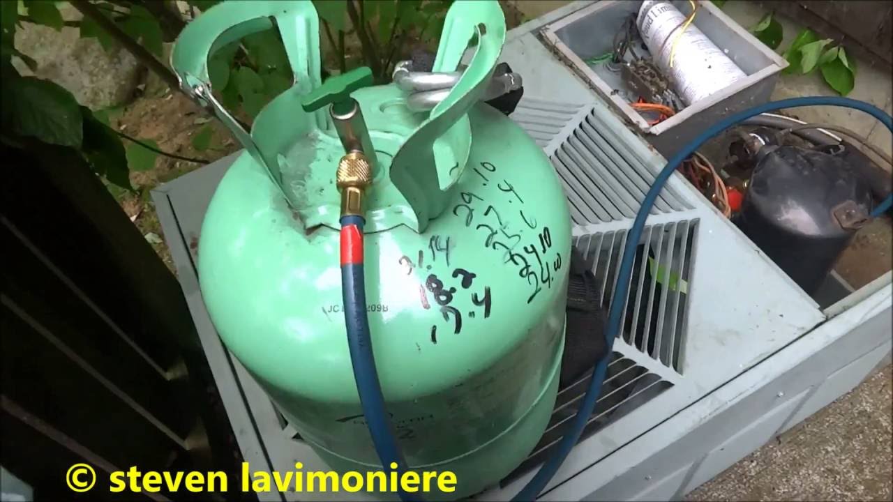 central air conditioning not cooling house low on refrigerant