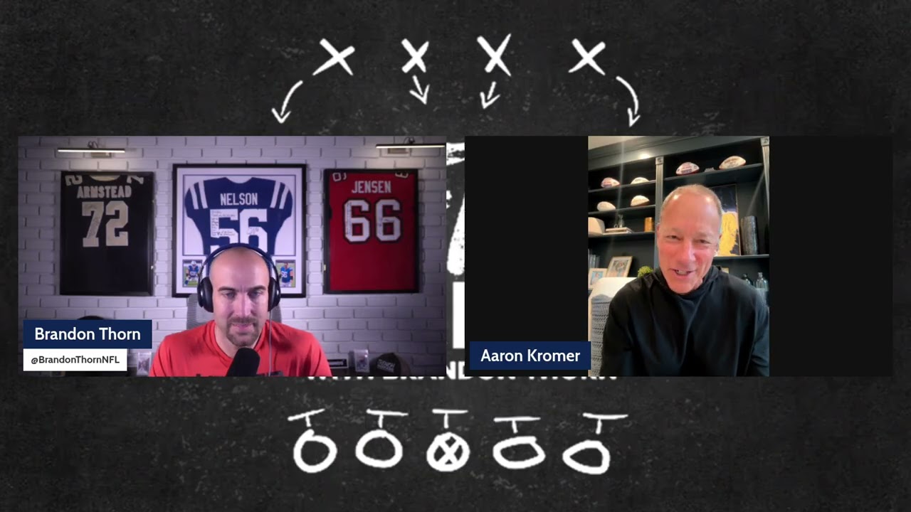 Bills OL Coach Aaron Kromer on O-line development - Adjusting scheme/ technique to each player Pt. 2