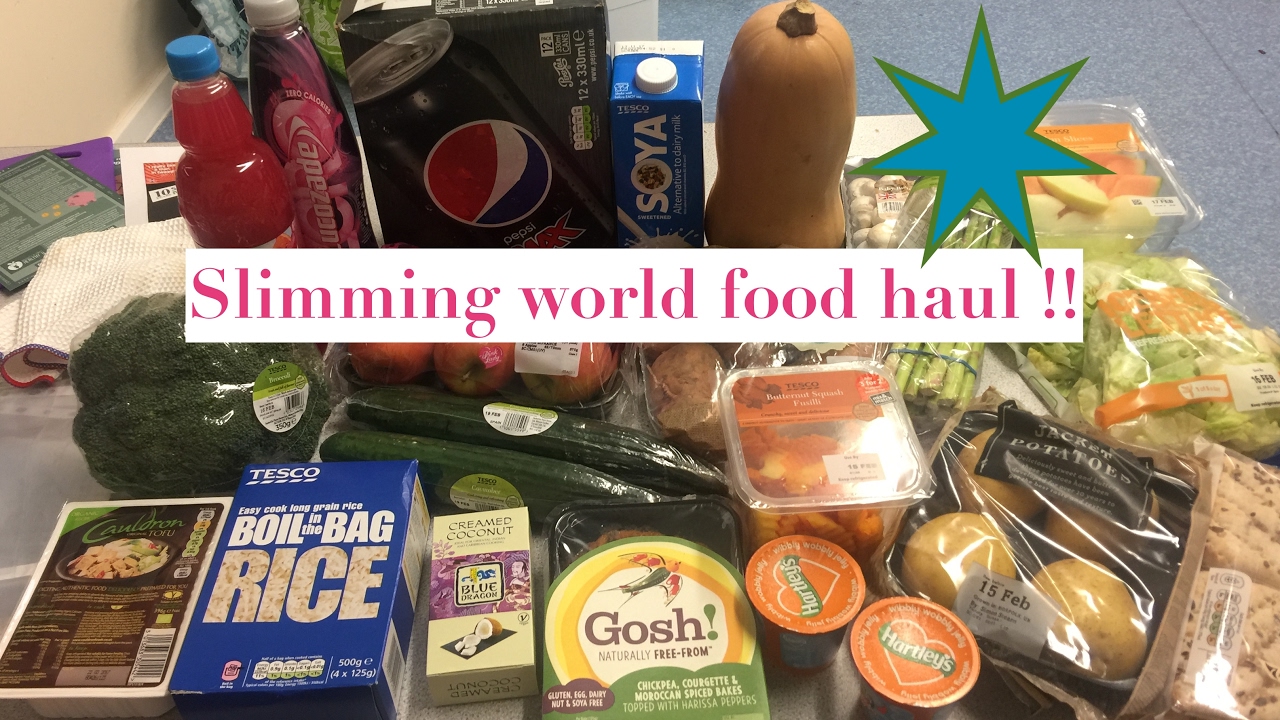 Tesco Food haul Slimming world !!