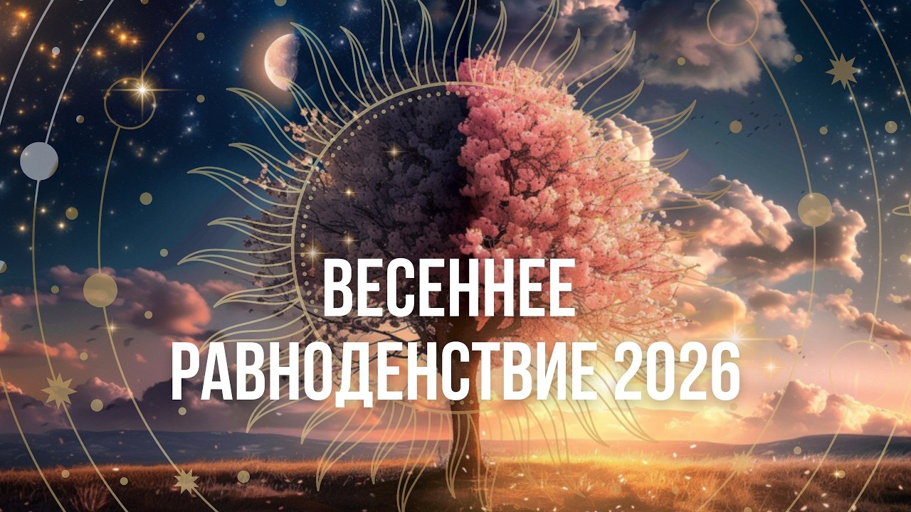 ВЕСЕННЕЕ РАВНОДЕНСТВИЕ 2026. Что будет происходить? КАК ВОСПОЛЬЗОВАТЬСЯ ЭТОЙ ЭНЕРГИЕЙ?