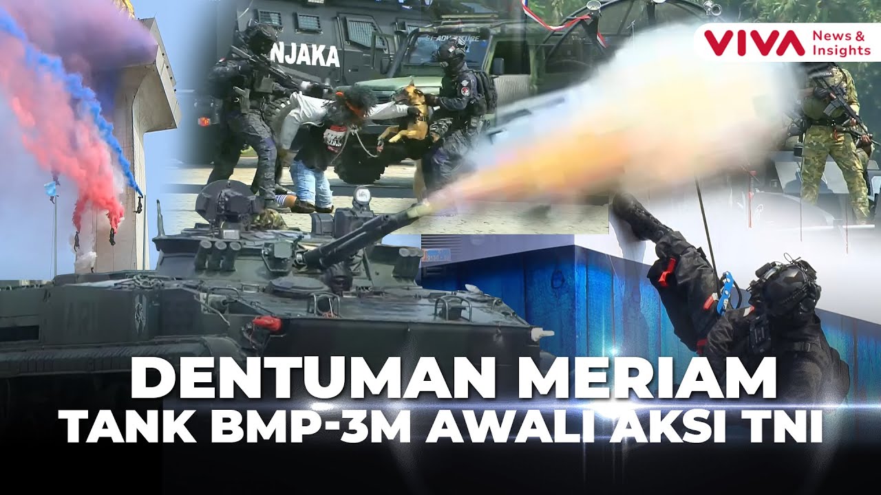 Bak Film Action! Detik-detik Pasukan Khusus TNI Serbu Markas Teroris