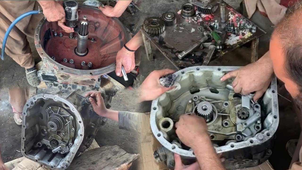 How to Repair a Hino Truck Manual Transmission || Rebuilding Gearbox of a Hino Truck.