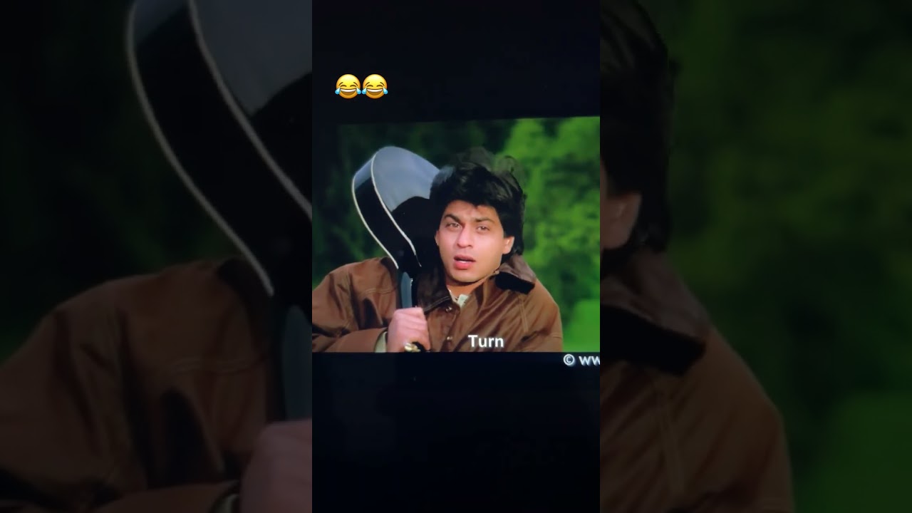 Funny snap filter on DDLJ movie scene #ddlj #srk #kajol #funny #comedy #snapfilter #snap