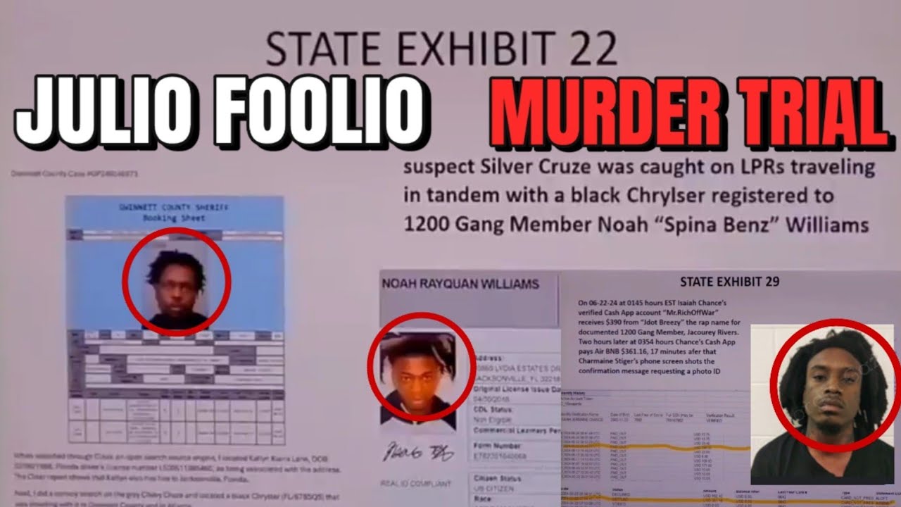 Yungeen Ace ATK & 1200 Gang Ties Shown In Court Proves Involvement In Rapper Julio Foolio Murder