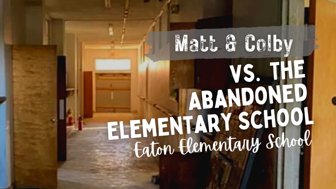 Matt & Colby vs. The Abandoned Elementary School - Eaton Elementary School, Hattiesburg Mississippi