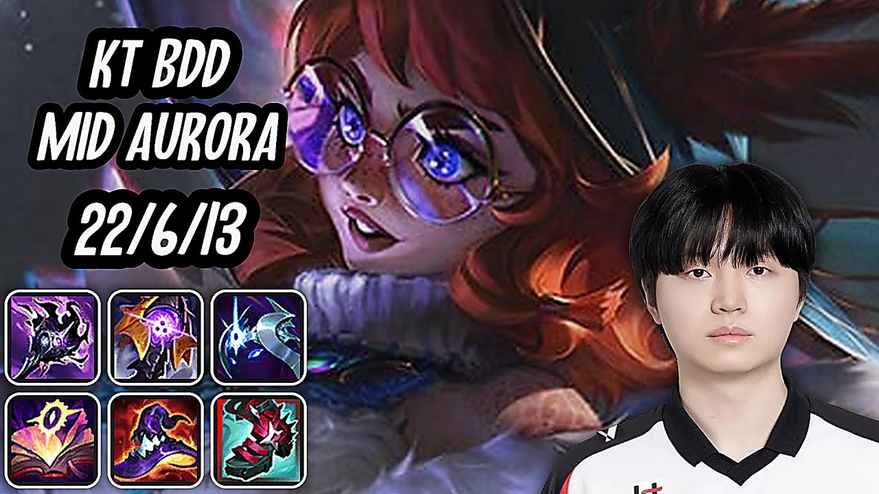 KT Bdd Mid Aurora SoloQ Replay 20251005