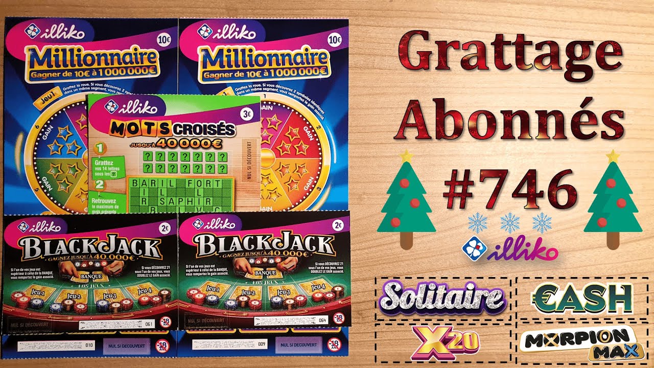 Grattage Abonnés #746 • FDJ/Illiko