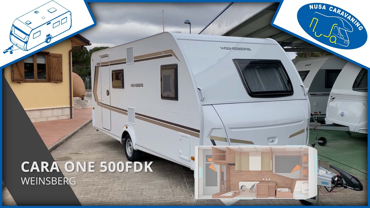 WEINSBERG CARA ONE 500FDK (Knaus Group) - TODOS LOS DETALLES