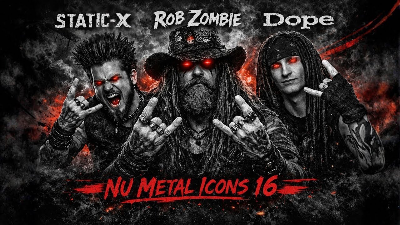 Rob Zombie, Static-X & Dope Inspired AI Mix | Nu Metal Icons (Vol 16)