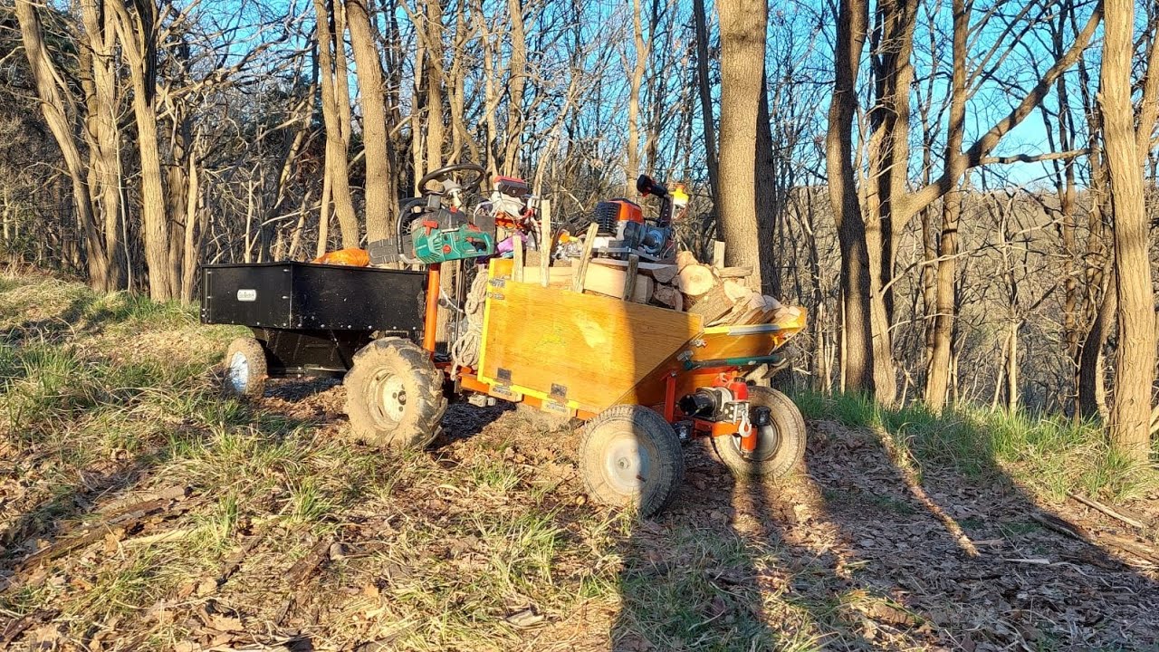 La mia motocarriola artigianale autocostruita, il progetto  3 anni dopo !