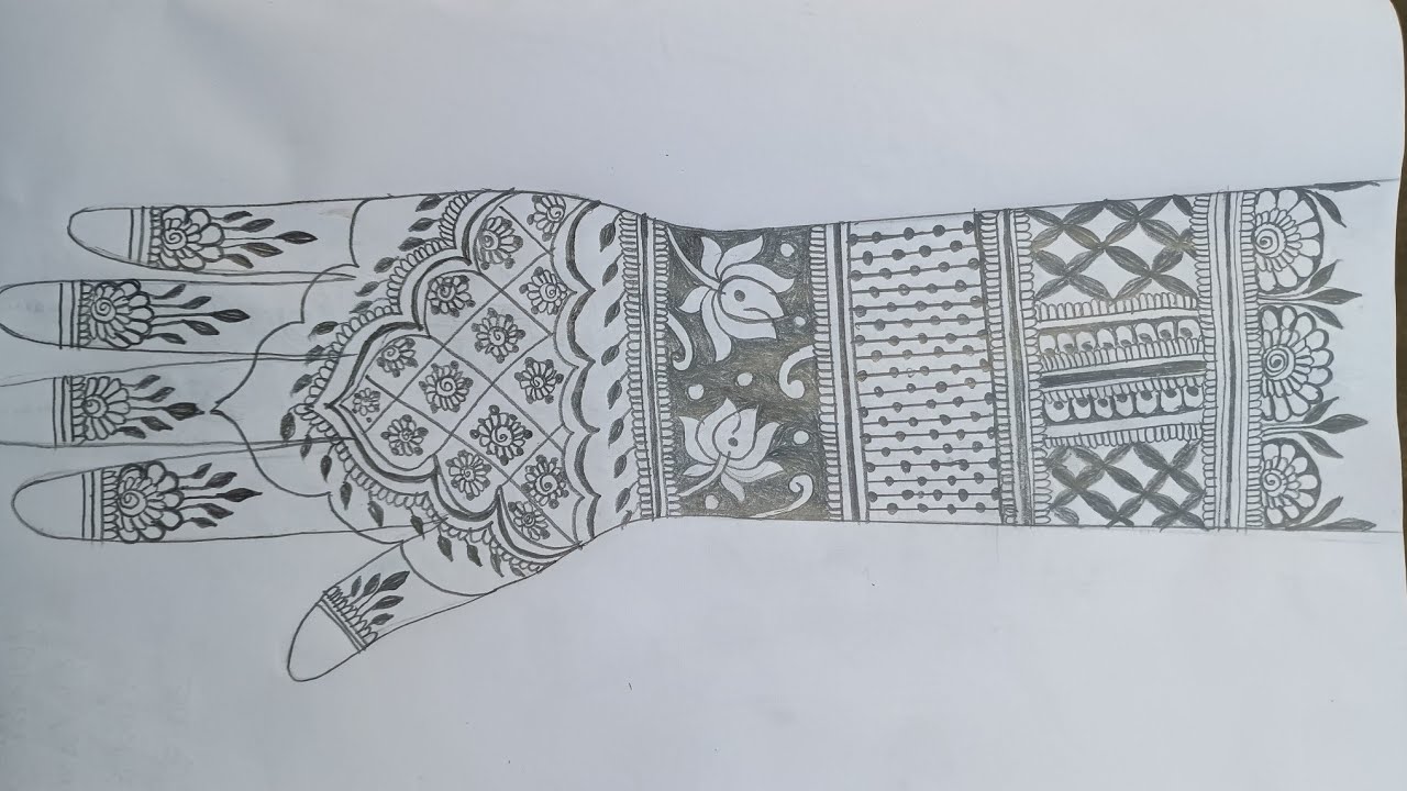 Bridal mehendi design//simple mehendi design//cone design// henna design//youtube