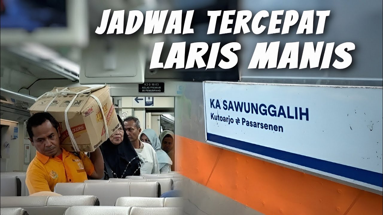 SAWUNGGALIH DURASI TERSINGKAT NIH BOS!! Kutoarjo - Jakarta Tak Sampai 6 Jam jadi Rame Penumpang