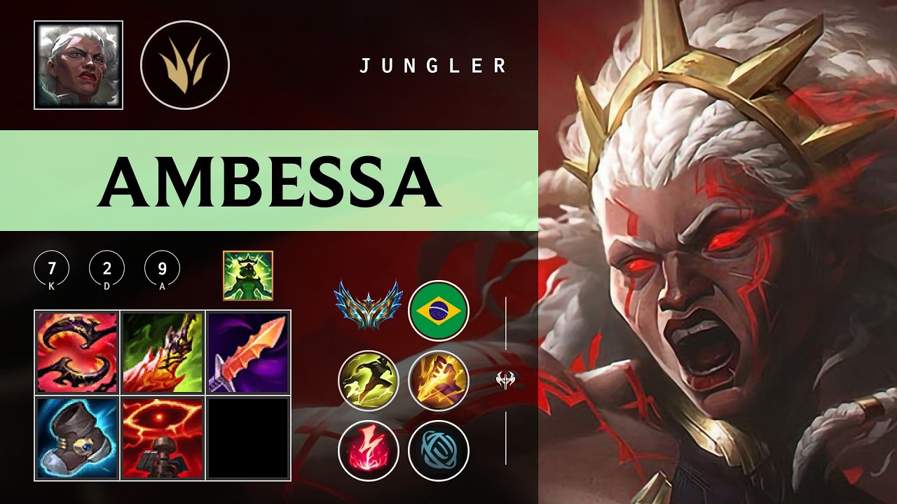 Ambessa Jungle vs Qiyana - BR Challenger Patch 26.03